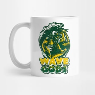 Wavy Noble Green Mug